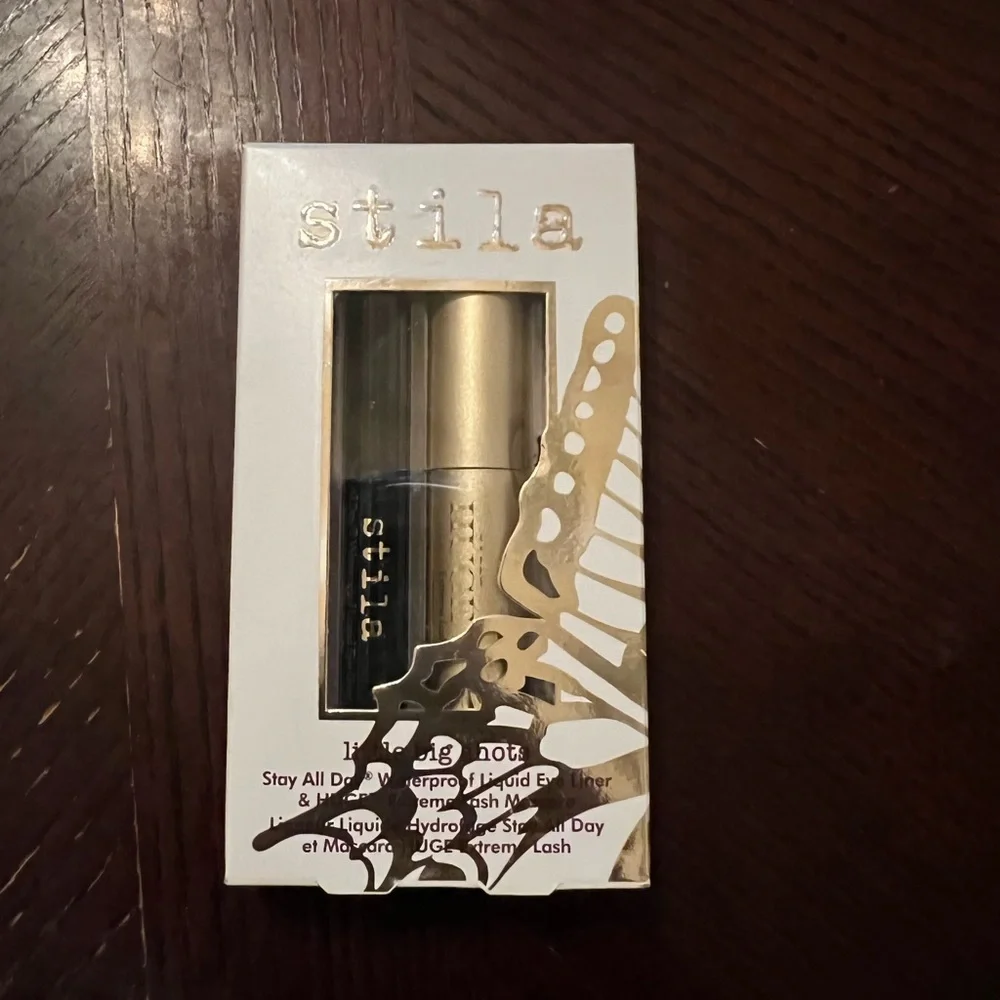 Stila Little Big Shots Eye Liner & Mascara NIB